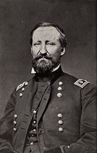 William S. Rosecrans, subordonné de Mac Clellan au département de l'Ohio. A la décharge de Mac Clellan, il aura aussi des difficultés relationnelles avec Grant.